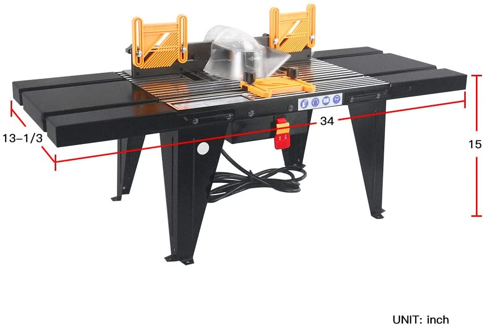 Leegol Electric Benchtop Router Table Wood Working Craftsman Tool(Uncharged) - LeegolElectric