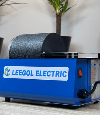 Leegol Electric 5lb Vibratory Tumbler Polishing Small Metal Parts (5lb Tumbler)