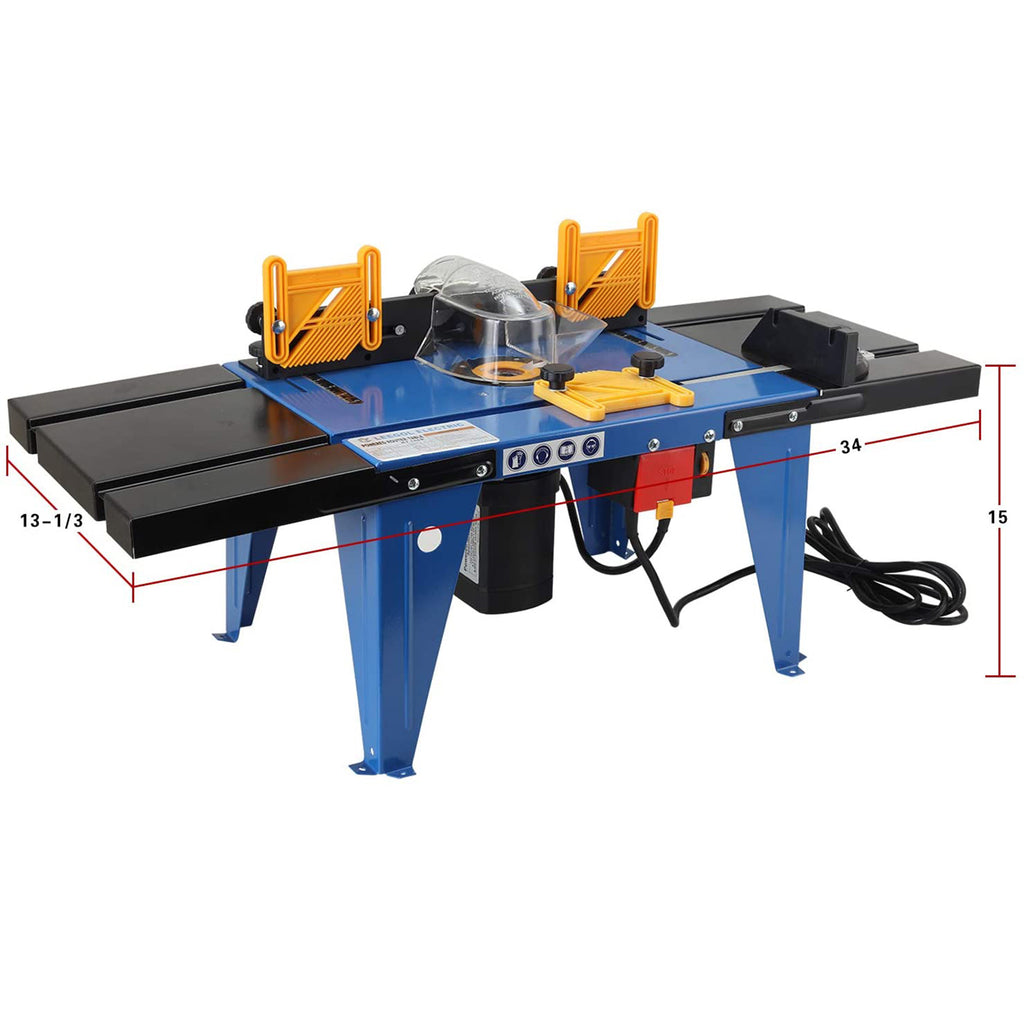 Leegol Electric Benchtop Router Table Wood Working Craftsman Tool(Char ...