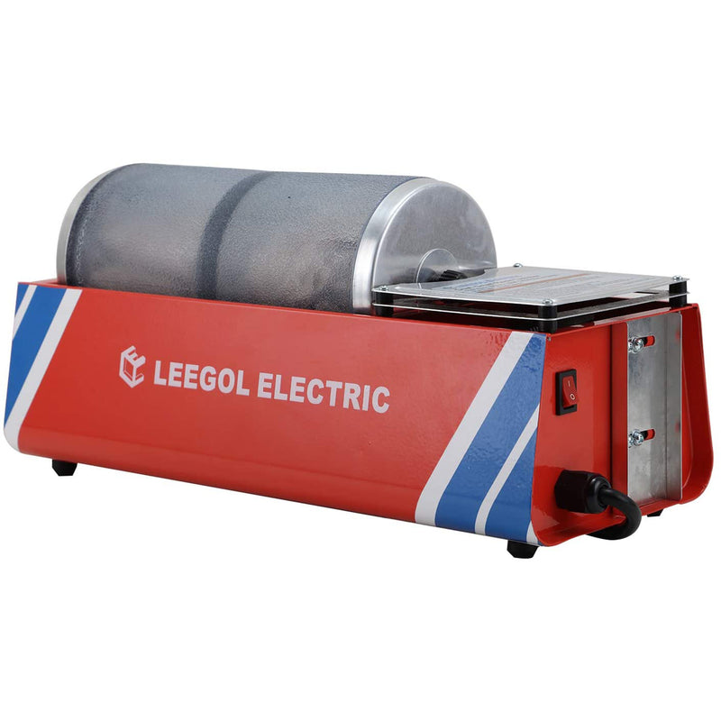 Leegol Electric Rock Tumbler Double Drum 6LB Lapidary Polisher